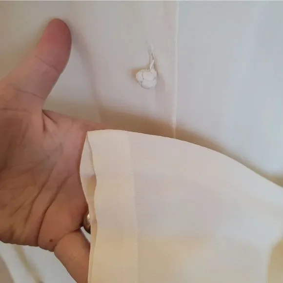 August silk silk blouse - Picture 6 of 11